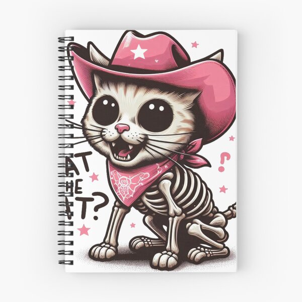 Item preview, Cowboy Skeleton Cat designed and sold by clintang.
