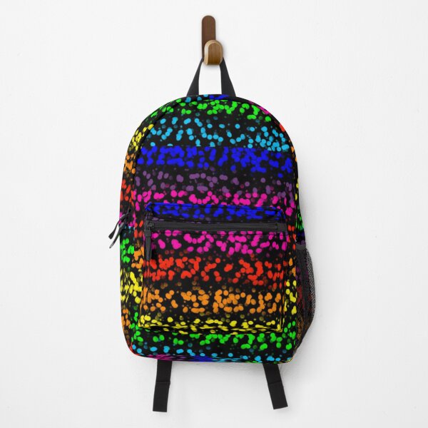 Item preview, Dotted stripes of rainbow colors designed and sold by Stefrait-7.