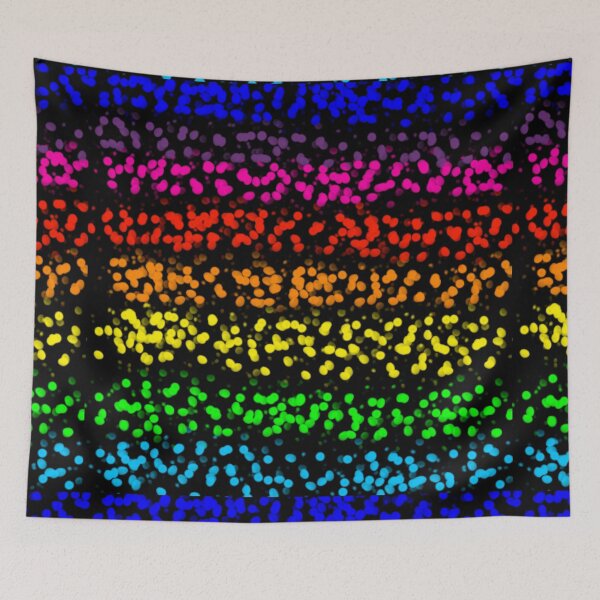 Item preview, Dotted stripes of rainbow colors  designed and sold by Stefrait-7.