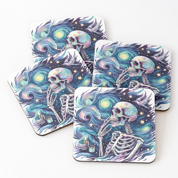 Item preview, Skeleton Van Gogh designed and sold by clintang.