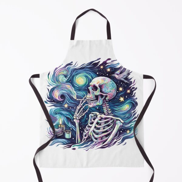 Item preview, Skeleton Van Gogh designed and sold by clintang.
