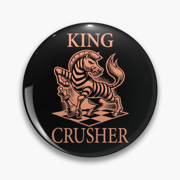 Item preview, King Crusher Chess Light Salmon designed and sold by Soulemotion.