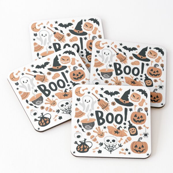 Item preview,   halloween  pattern Boo designed and sold by Expressions-Sel.