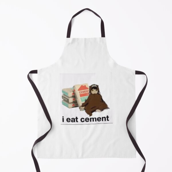 Item preview, Lain I Eat Cement Funny Anime Meme designed and sold by MKCreationss.