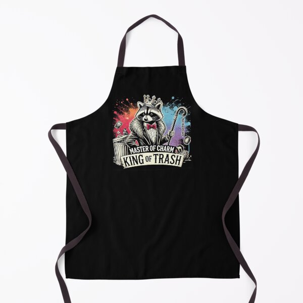 Item preview, Gentleman Raccoon Master of Charm King of Trash designed and sold by InfinVibeDesign.
