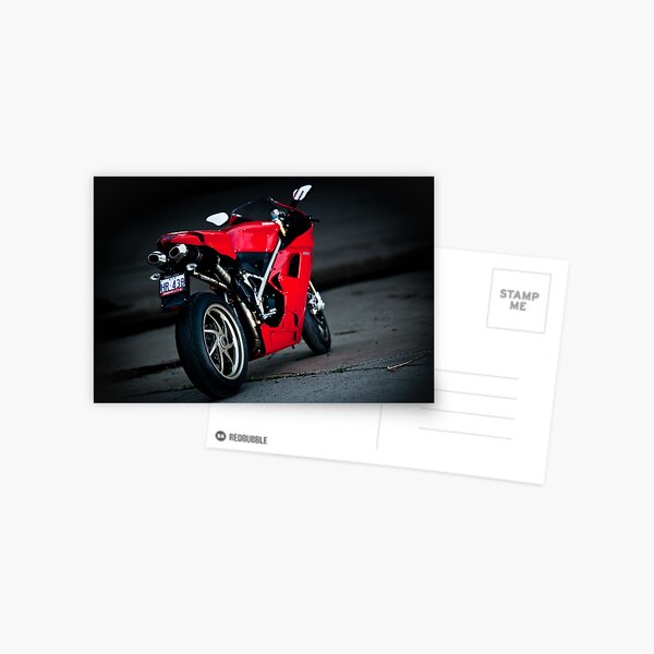 Ducati 1198S Postcard