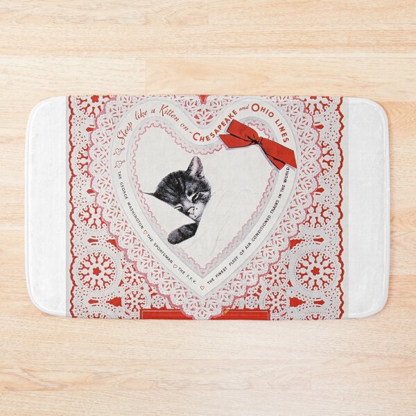 Item preview, Vintage retro advert featuring a sleeping cat designed and sold by colliophoto.