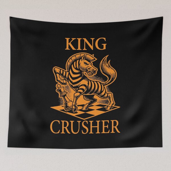 Item preview, King Crusher Chess Dark Orange designed and sold by Soulemotion.