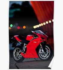 Ducati 1198S Poster