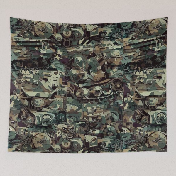 Item preview, Army Truck Camouflage Prints with Modern Flair designed and sold by communedesigns.