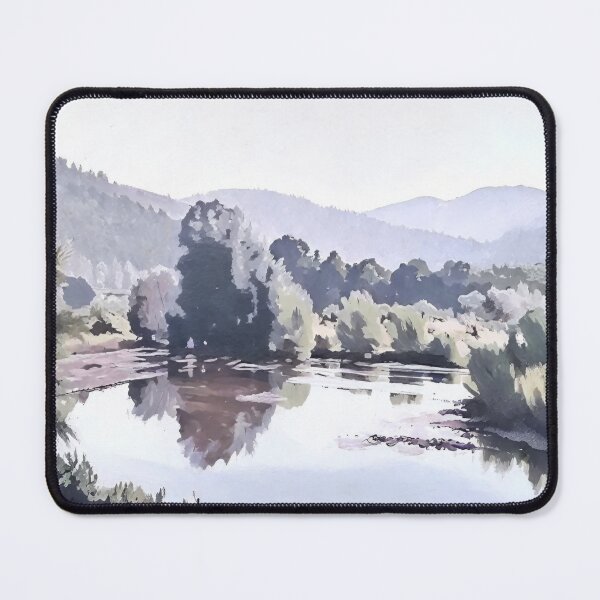 Item preview, river landscape designed and sold by trendero.