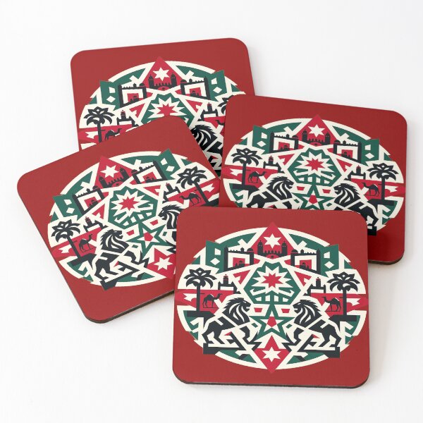 Item preview, Lion and symbols of Morocco in mosaic designed and sold by FAONIM.