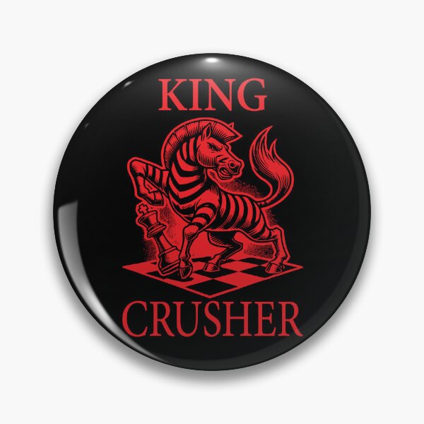 Item preview, King Crusher Chess Bright Red designed and sold by Soulemotion.