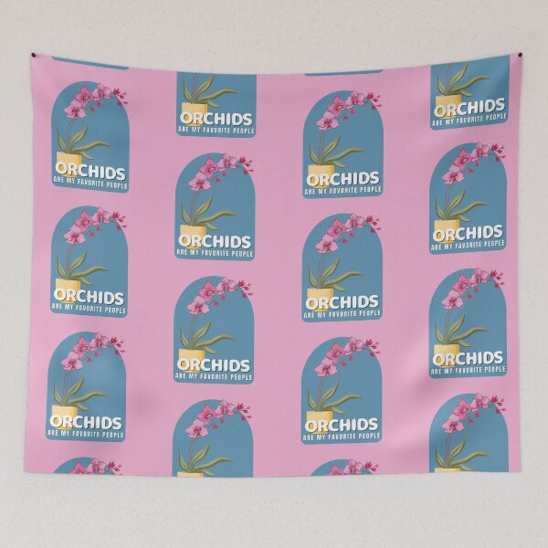 Item preview, Orchids Are My Favorite People, Orchid Lover designed and sold by FarmOfCuties.