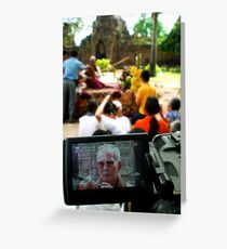 Folk Singer - Cambodia Greeting Card