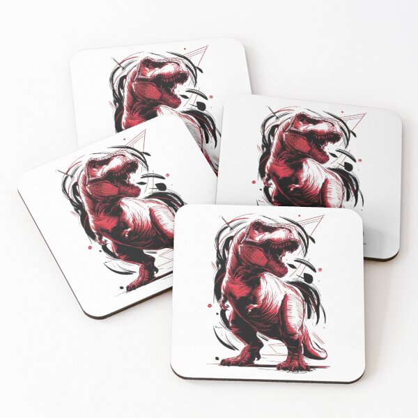 Item preview, T-Rex with its iconic roaring pose designed and sold by 123ks.