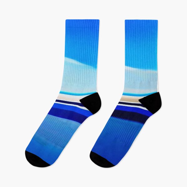 Item preview, cycling on golden blue coastal designed and sold by trendero.
