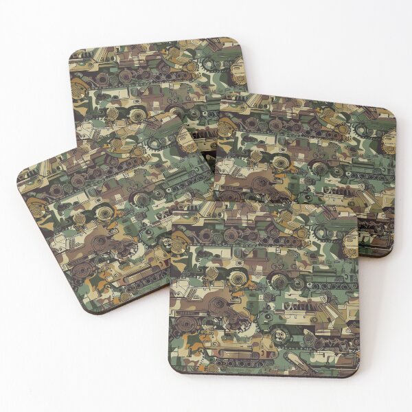 Item preview, Dynamic Camouflage Truck Patterns for Unique Textiles designed and sold by communedesigns.