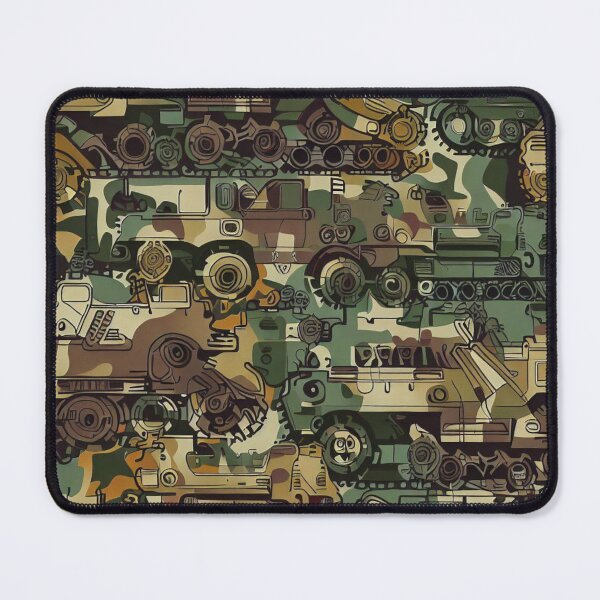 Item preview, Dynamic Camouflage Truck Patterns for Unique Textiles designed and sold by communedesigns.