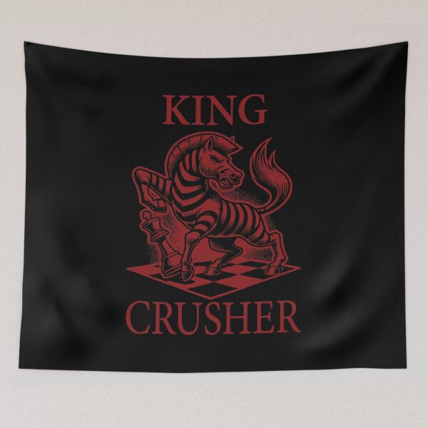 Item preview, King Crusher Chess Dark Red designed and sold by Soulemotion.