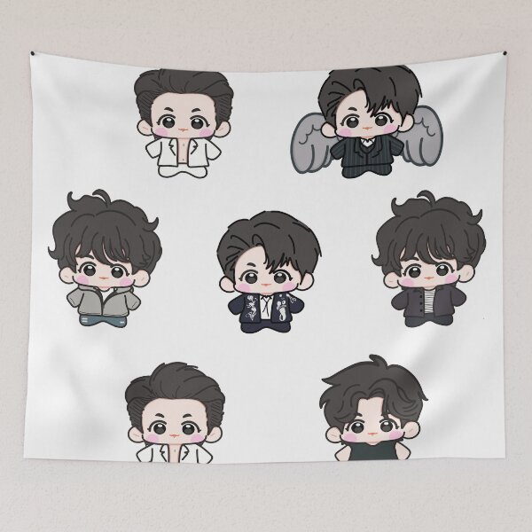 Item preview, Chibi Jungkook I Am Still GOLDEN pack designed and sold by jmicasa.