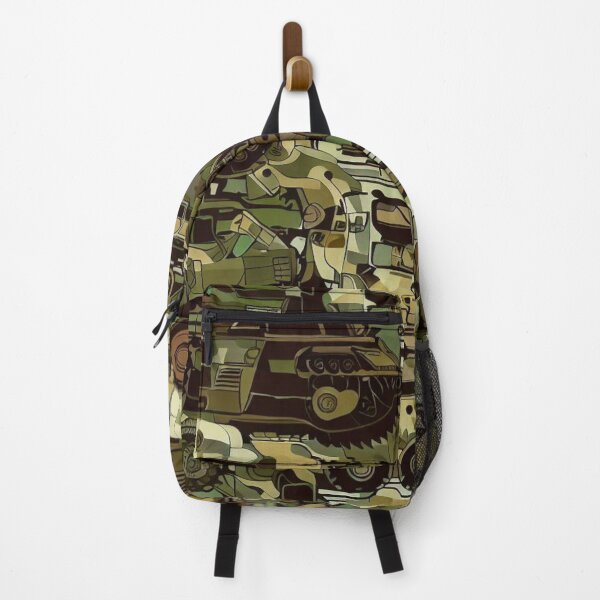 Item preview, Bold Camouflage Army Truck Motifs for Fabrics designed and sold by communedesigns.