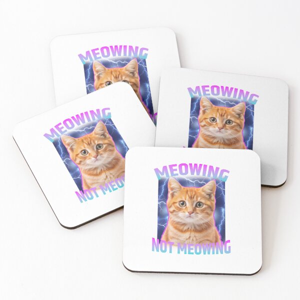Item preview, Meowing / Not Meowing: The Cat Lover's Mood Tee designed and sold by Black-Store0.