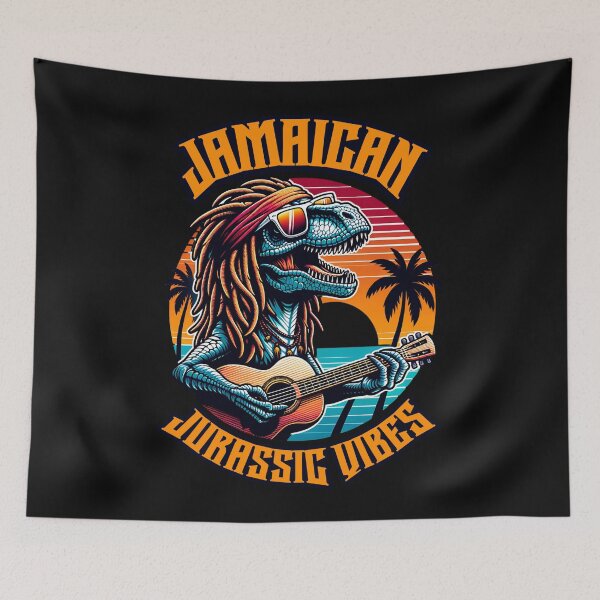 Item preview, Jamaican Jurassic Vibes designed and sold by SavvyEarth.