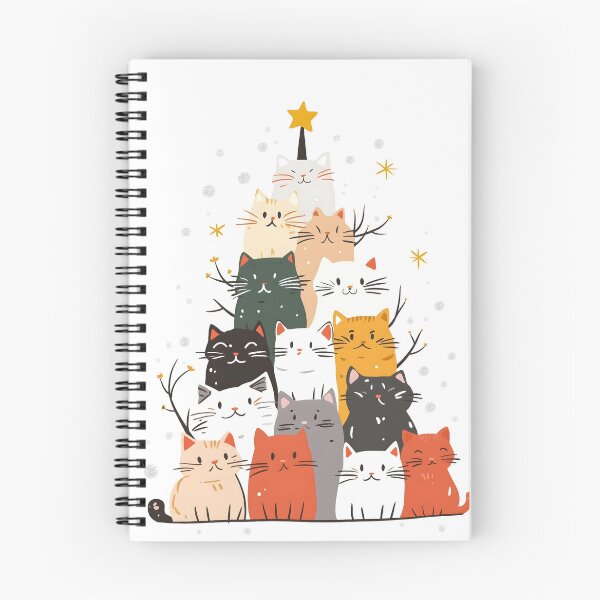 Item preview, Funny Christmas Tree Made Of Cats designed and sold by sheprint.