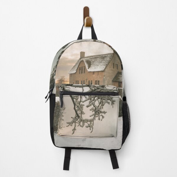 Item preview, Manor covered in snow designed and sold by McVrax.
