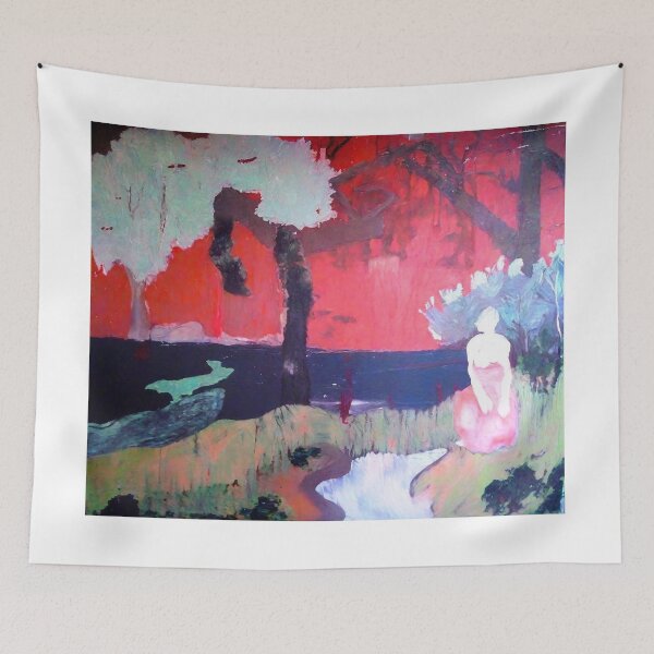 Item preview, red sky landscape  designed and sold by trendero.