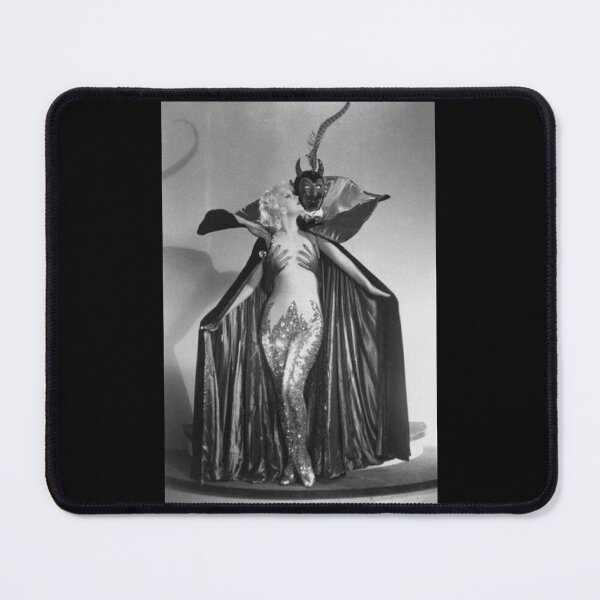 Item preview, Halloween Glamorous Witch with Devil designed and sold by VintageManiac.