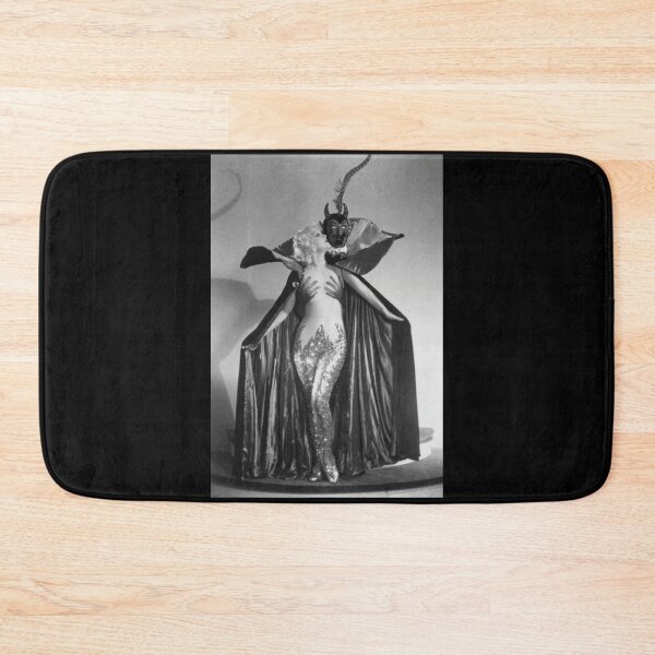Item preview, Halloween Glamorous Witch with Devil designed and sold by VintageManiac.