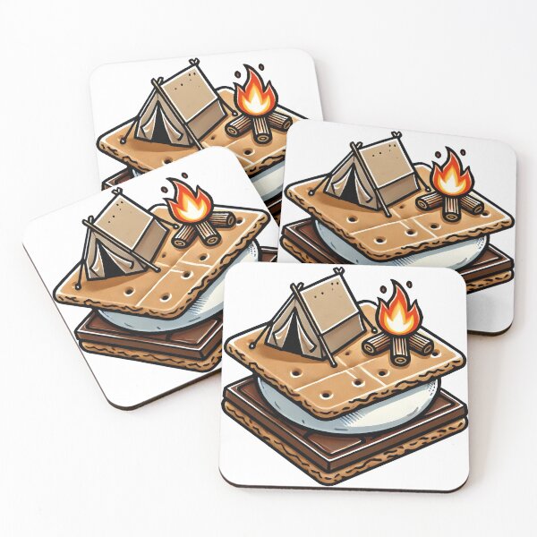 Item preview, Camping with S'mores designed and sold by DetourShirts.