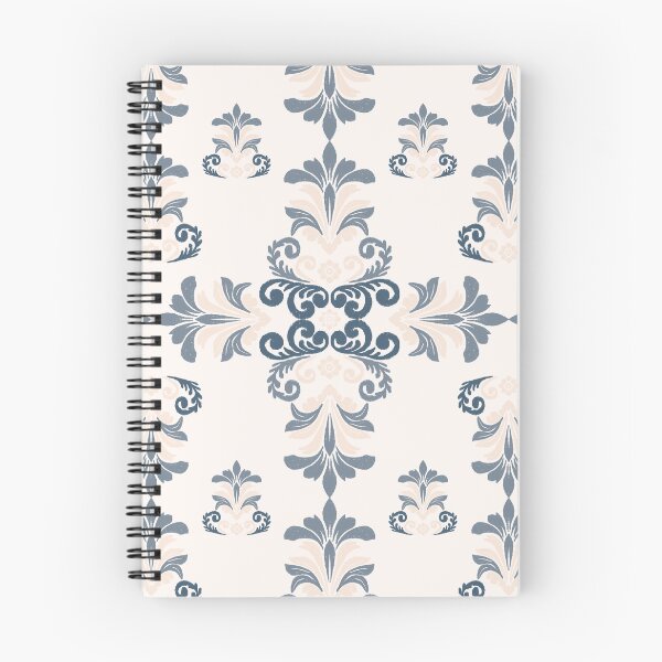 Item preview, Ikat designs seamless pattern. The color palette consists of soft blues and creams. designed and sold by kasune-shop.