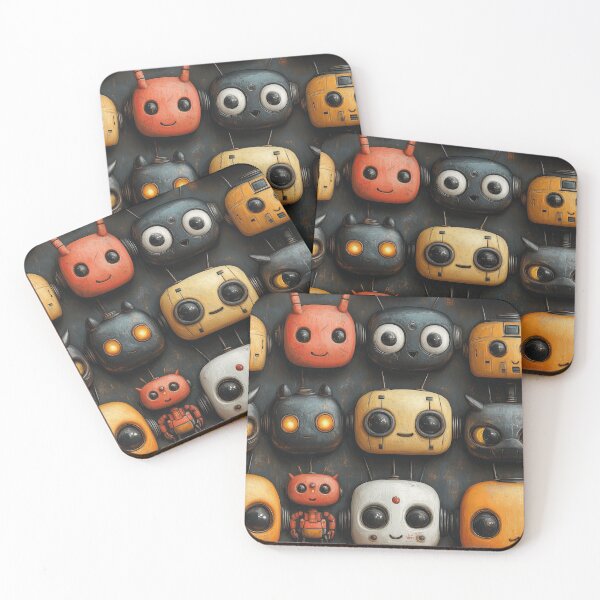 Item preview, Retro Bot Brigade - Vintage Robot Characters designed and sold by Retro-District.