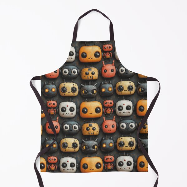 Item preview, Retro Bot Brigade - Vintage Robot Characters designed and sold by Retro-District.