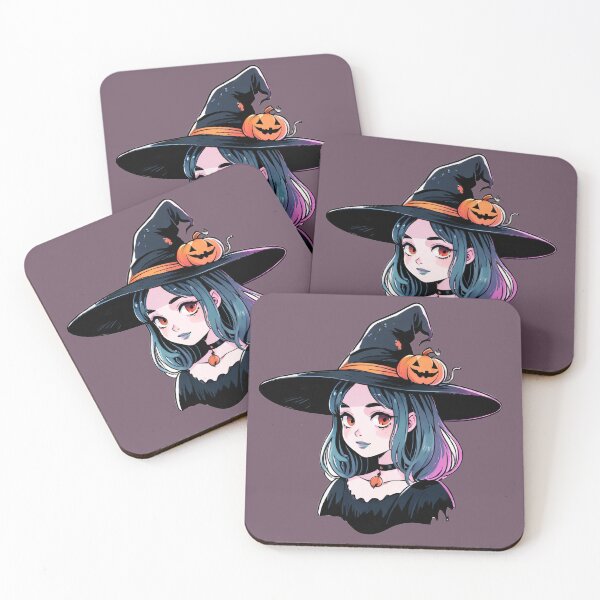 Item preview, Pastel Aesthetic Halloween Wizard Girl designed and sold by MadnessEnvelope.