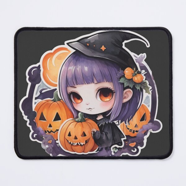 Item preview, Cute Halloween Girl Chibi designed and sold by MadnessEnvelope.