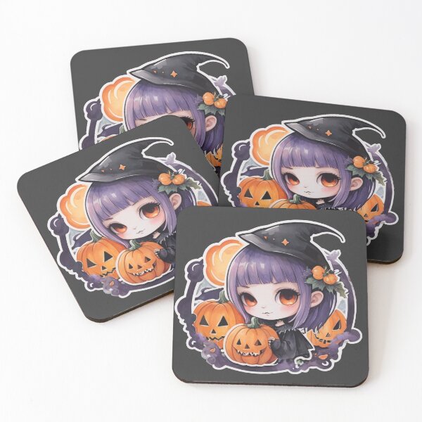 Item preview, Cute Halloween Girl Chibi designed and sold by MadnessEnvelope.