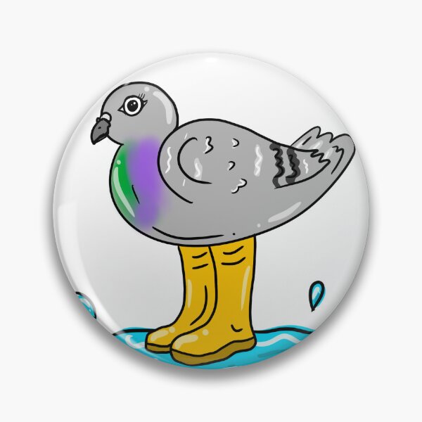 Item preview, splish splosh pigeon designed and sold by Han44.