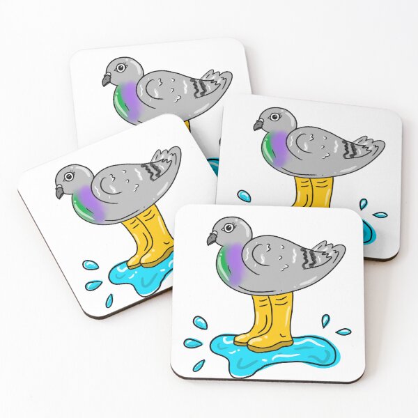 Item preview, splish splosh pigeon designed and sold by Han44.