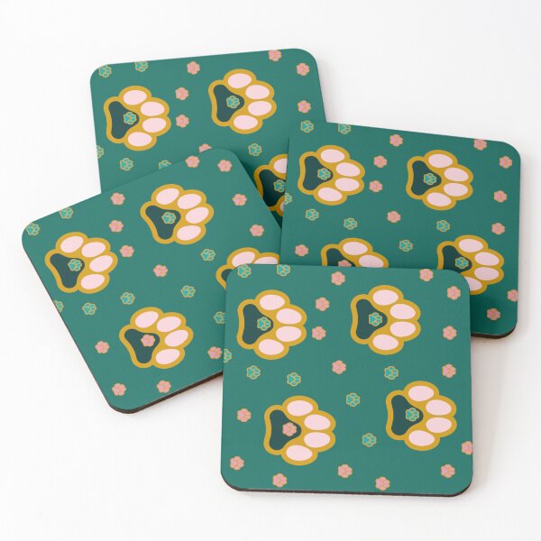 Item preview, Paw Print Petals designed and sold by The Queer Designer.