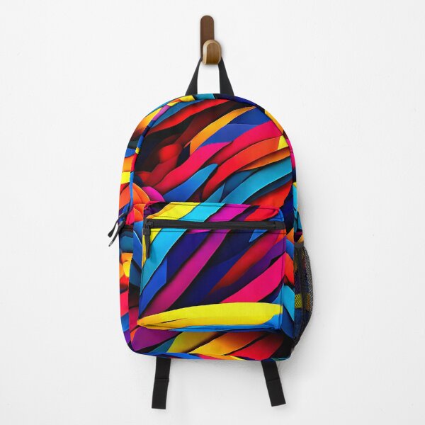 Item preview, Abstract rope design in a spectrum of colors for a lively, dynamic pattern designed and sold by Tchoice.
