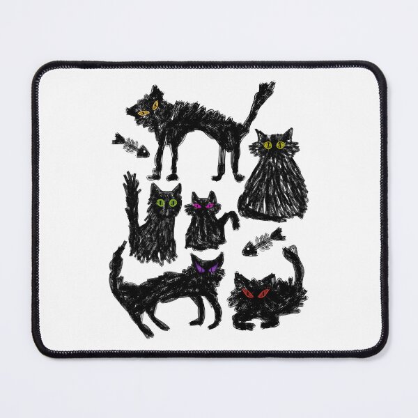 Item preview, A Glaring of Cats designed and sold by thelittleforest.