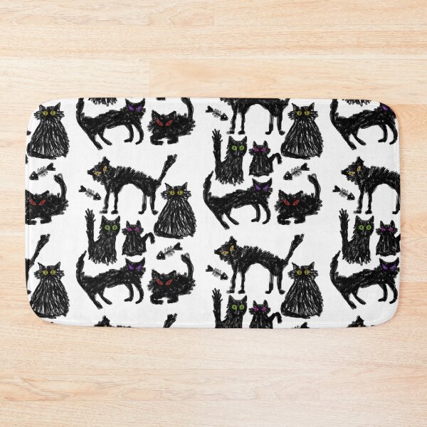Item preview, A Glaring of Cats designed and sold by thelittleforest.
