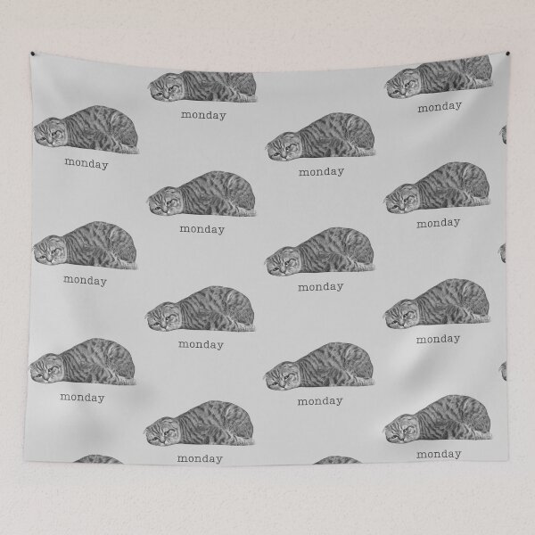Item preview, Grumpy Cat Says "Monday Thursday Wednesday Thursday Friday designed and sold by nastasyon.