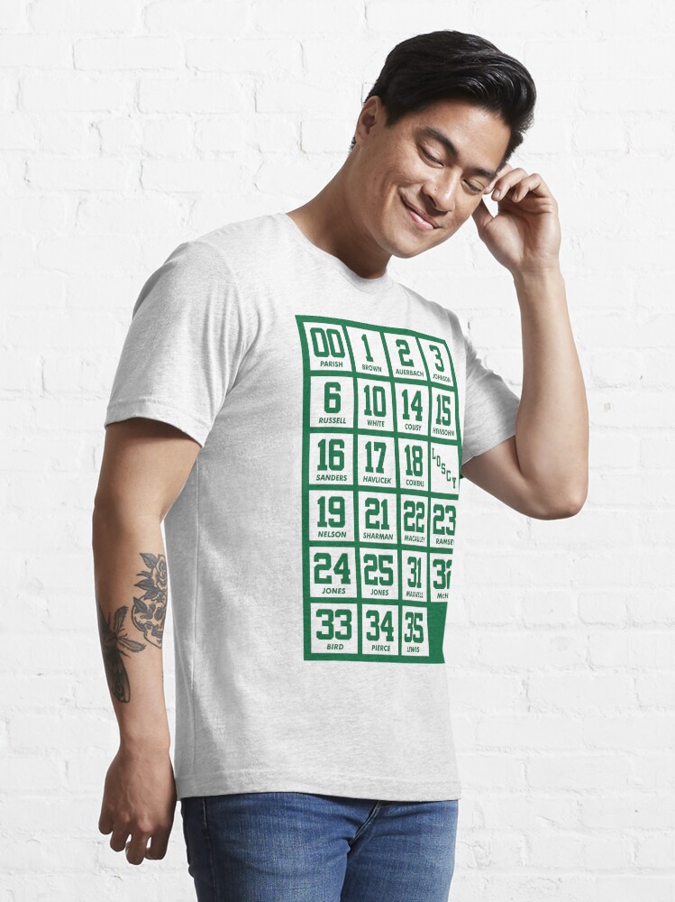 Retired Numbers - Celtics Premium Scoop T-Shirt for Sale by pkfortyseven