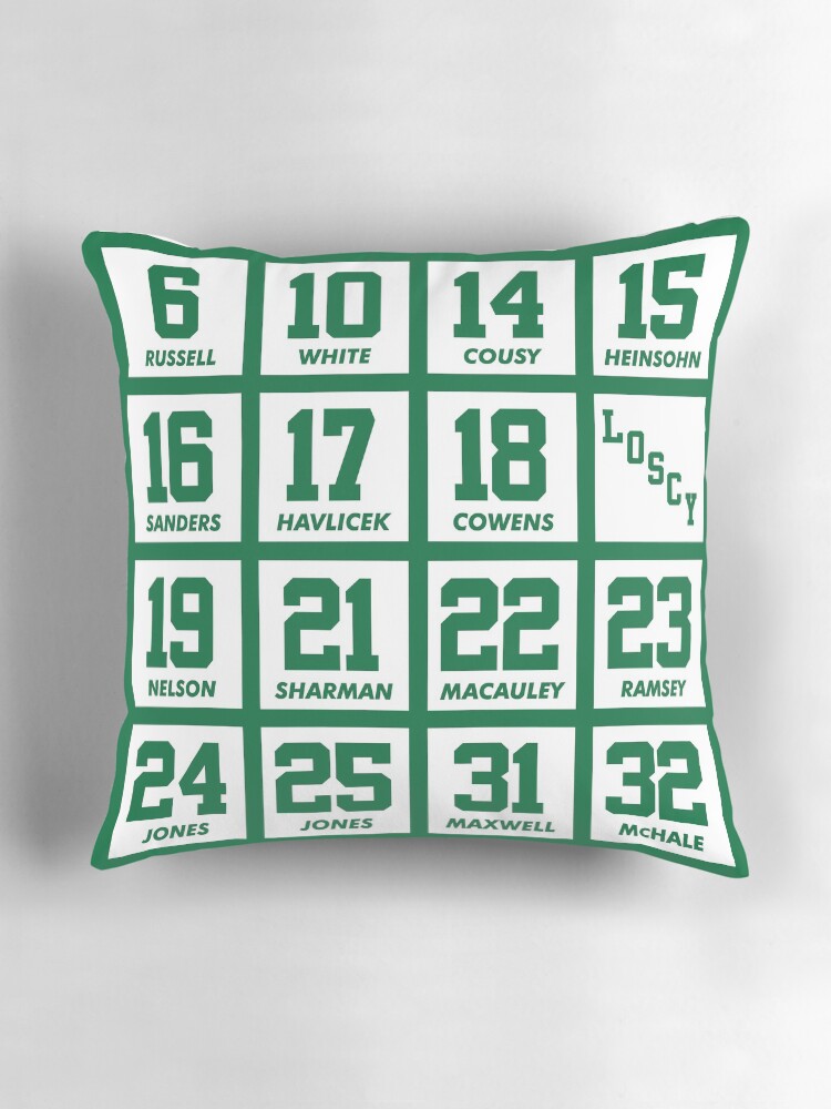 Boston Celtics Retired Number 15 Celtics Number 15 NBA TeenyMates