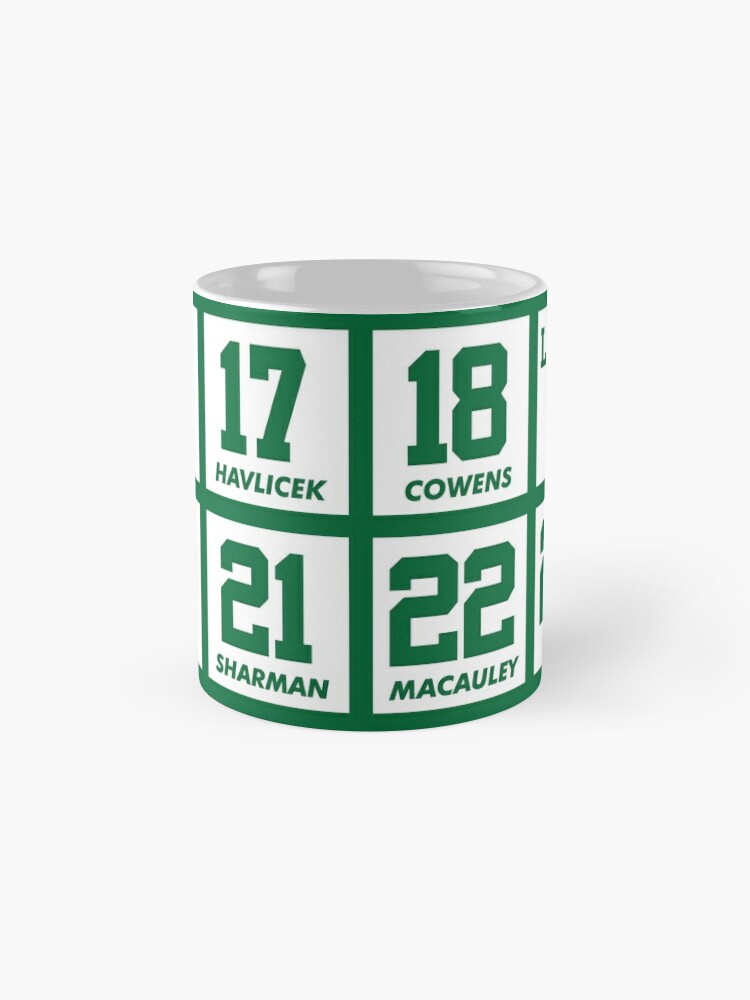 Retired Numbers - Celtics Canvas Print for Sale by pkfortyseven